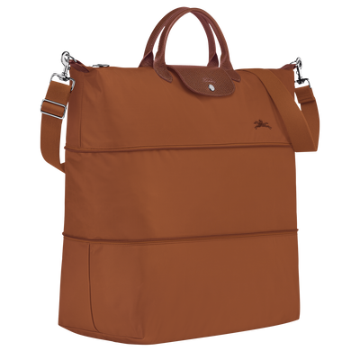 Le Pliage Green Travel bag expandable, Cognac