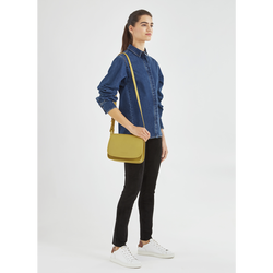Le Foulonné S Crossbody bag , Mimosa - Leather