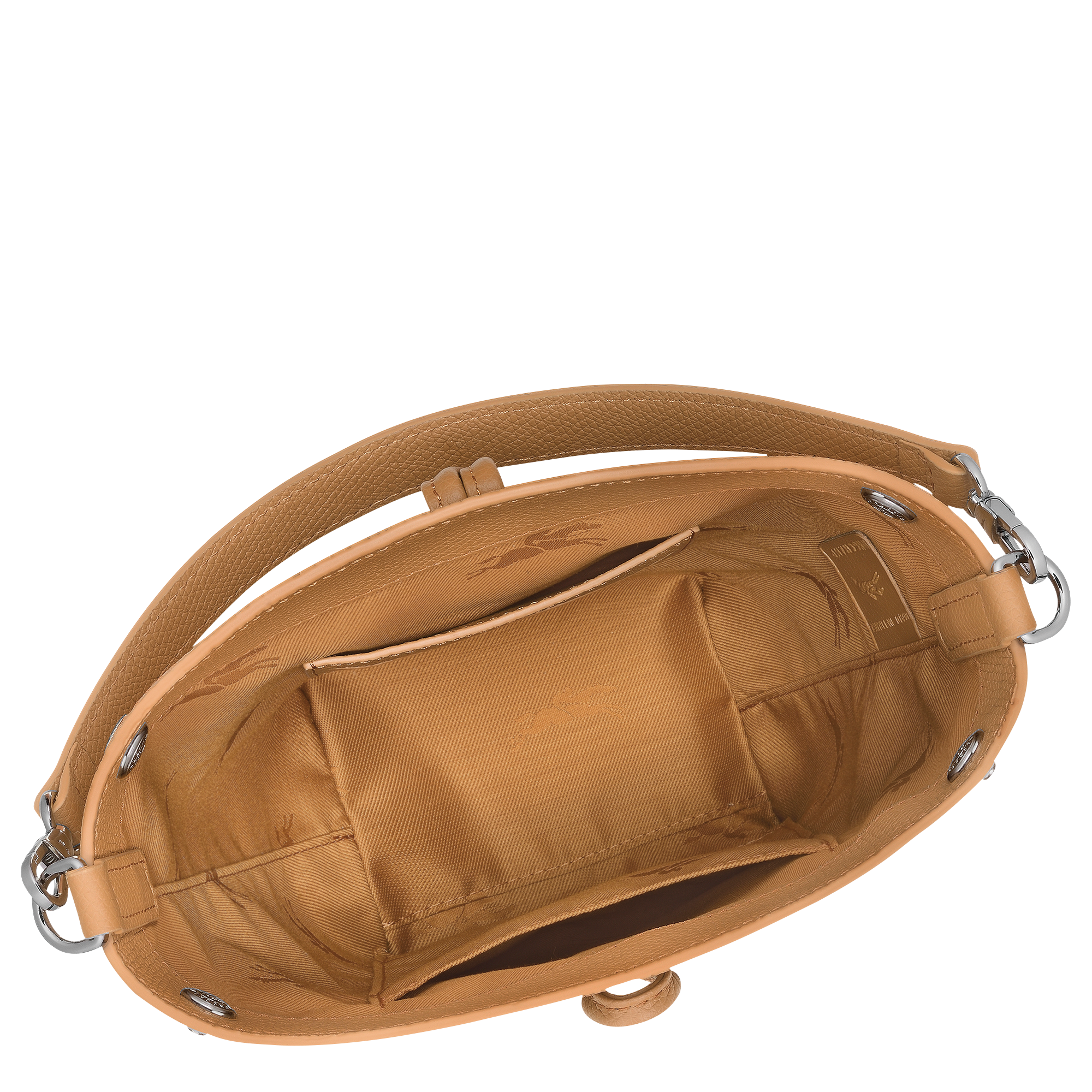 Bucket bag XS, Walnut - View 5 of
6 - zoom in Le Roseau Bucket bag XS, Walnut