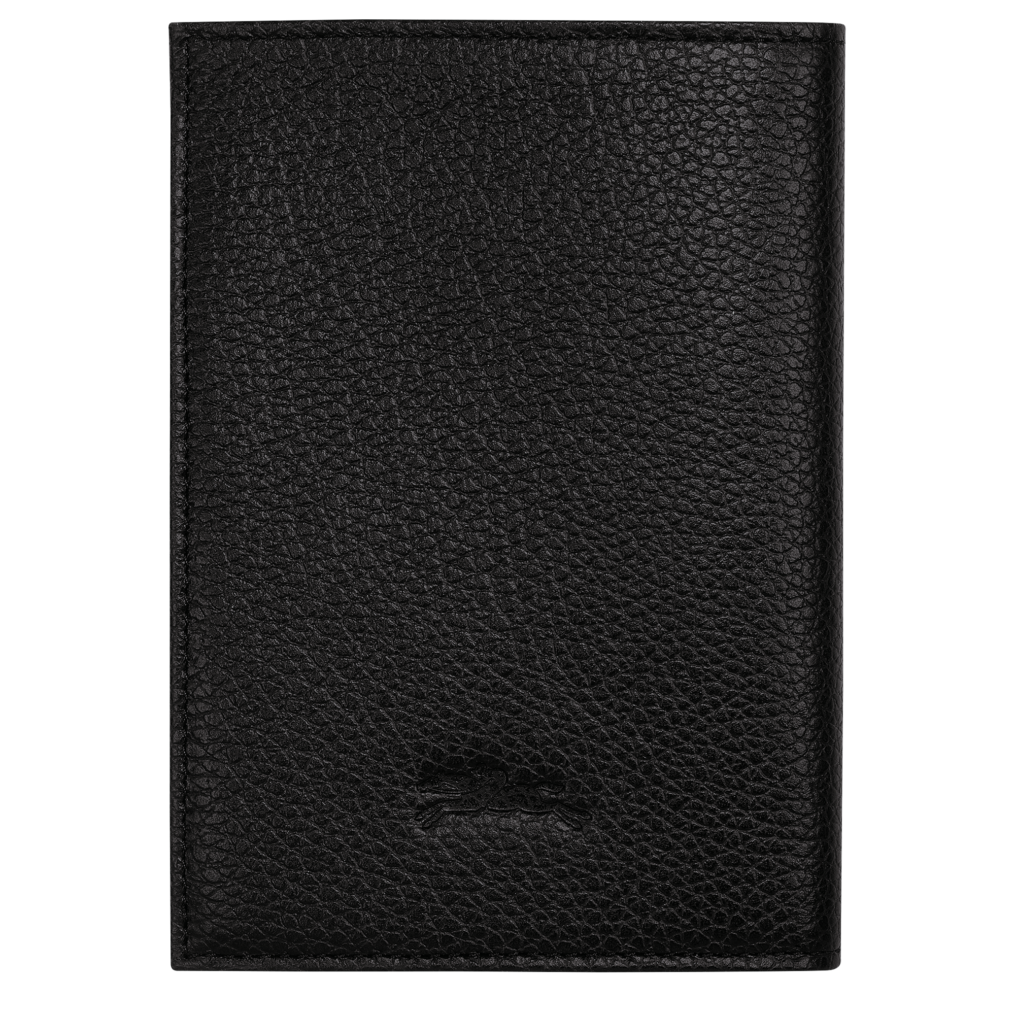 Le Foulonn&eacute; Passport cover, Black