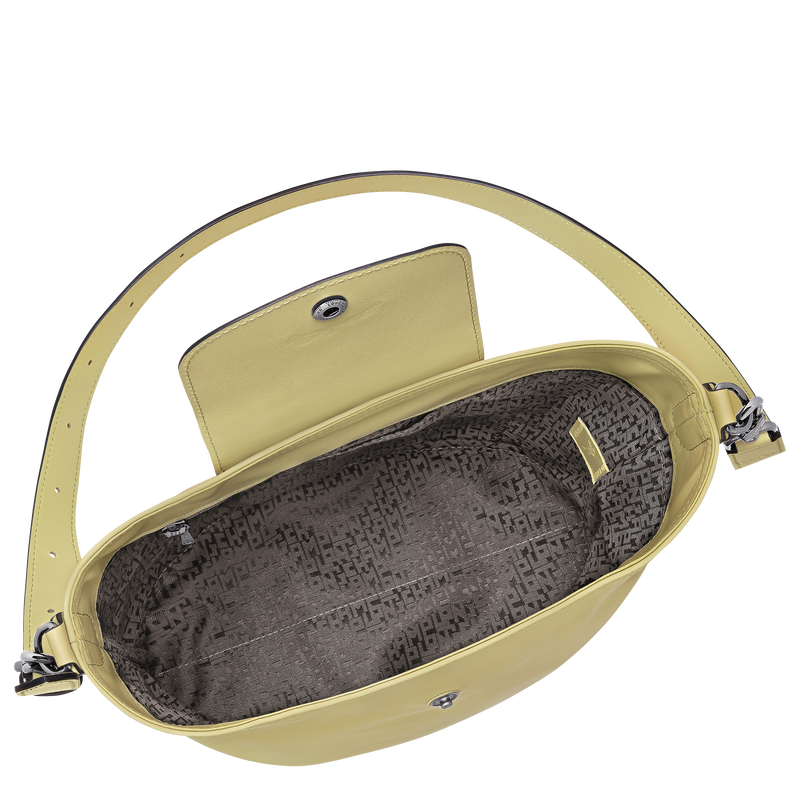 Le Pliage Xtra M Shoulder bag , Pistachio - Leather  - View 5 of  6