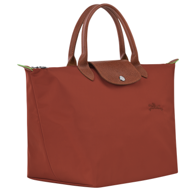 Le Pliage Green Handbag M, Chestnut
