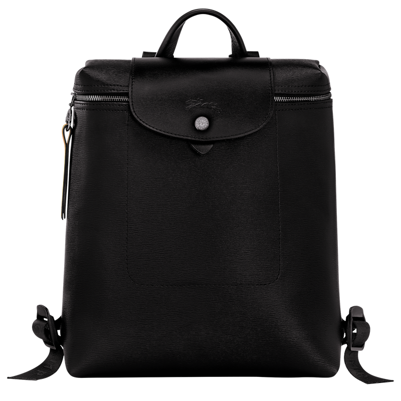 Le Pliage City M Backpack , Black - Canvas  - View 1 of  4