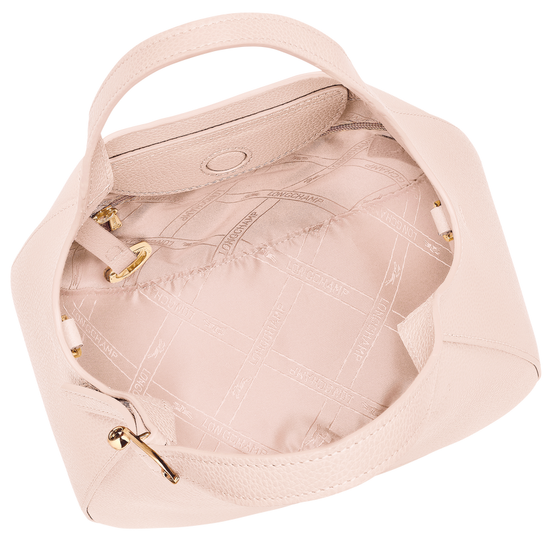 Le Foulonné S Handbag , Cream - Leather  - View 6 of  7
