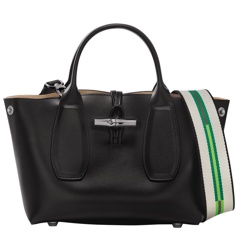 Longchamp roseau best sale small leather tote