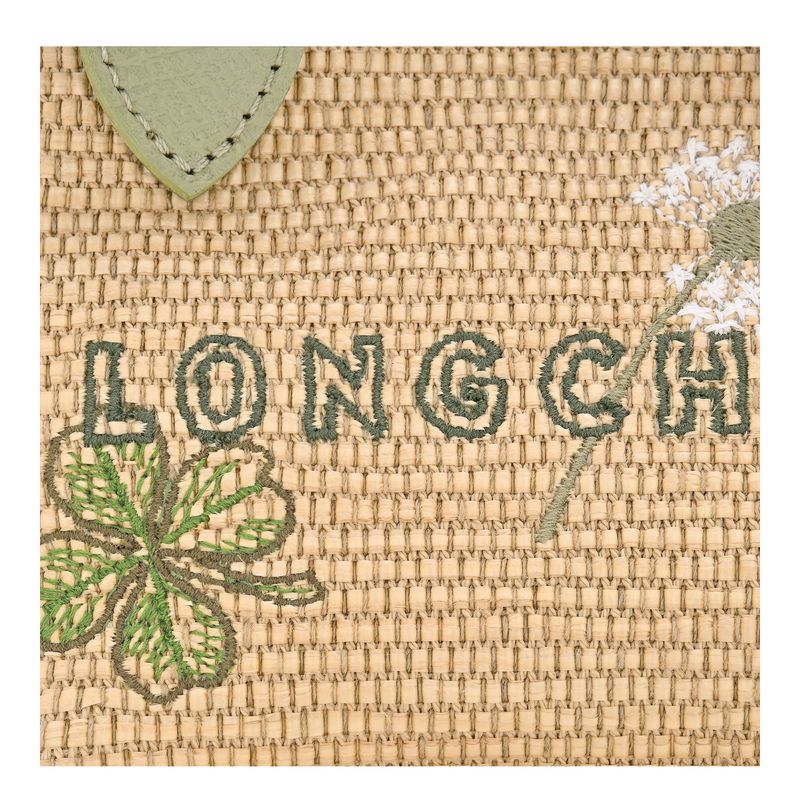 Le Pliage Collection XS Basket bag , Almond Green - Canvas  - View 6 of  7
