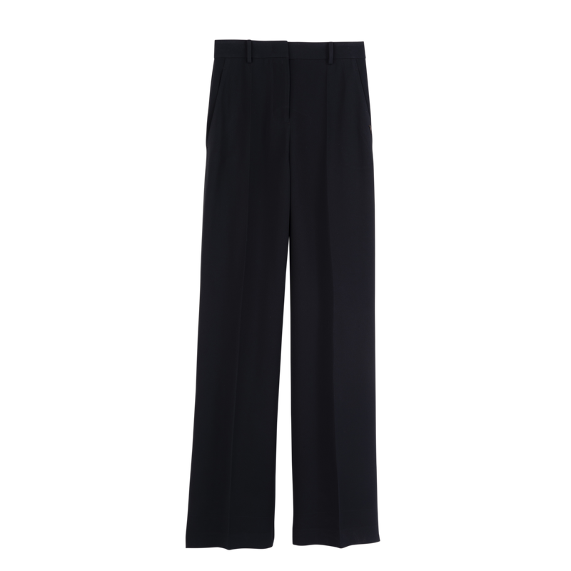 Trousers , Black - Crepe  - View 1 of  4