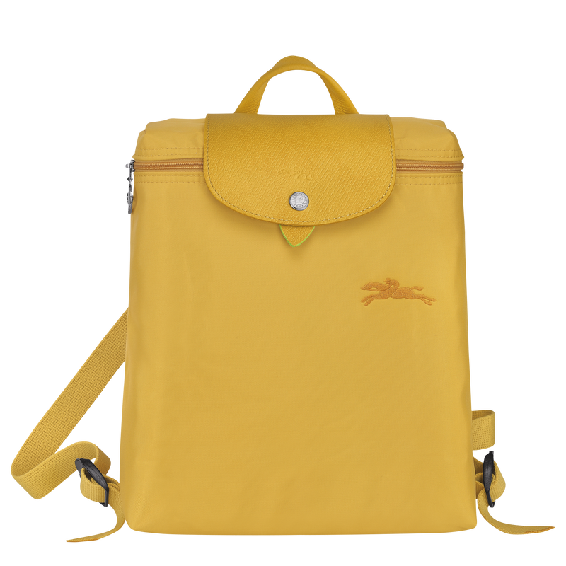 Longchamp backpack yellow outlet