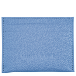 Le Foulonné Cardholder , Cloud Blue - Leather