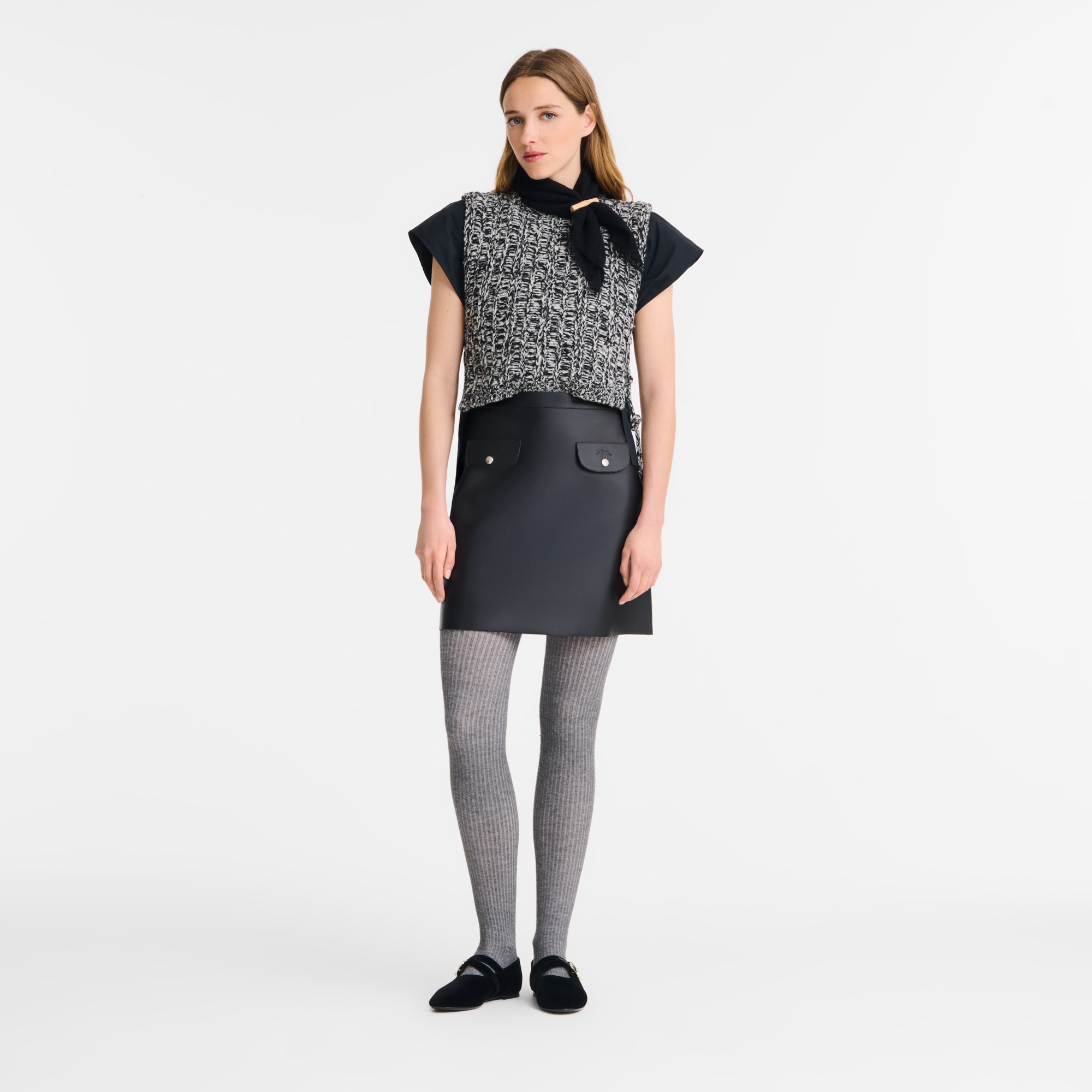 null Skirt, Black