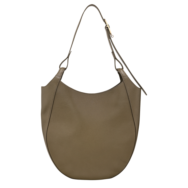 Le Foulonn&eacute; L Hobo bag , Caper - Leather  - View 4 of  6