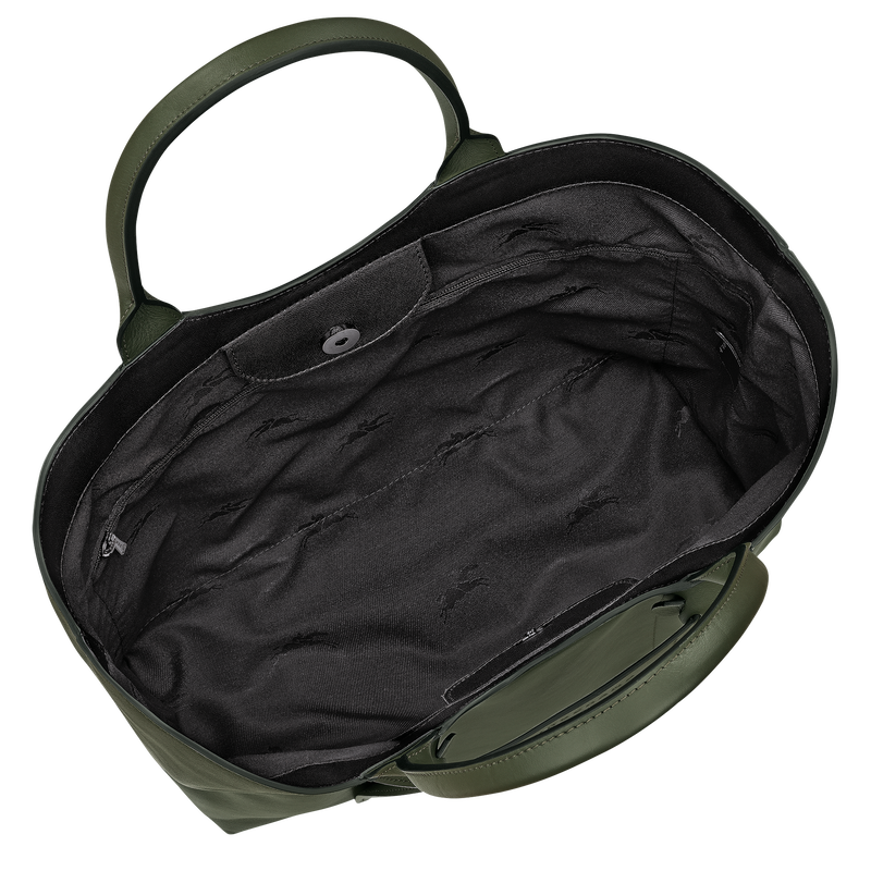 Longchamp 3D Shoulder bag , Khaki - Leather  - View 5 of  5