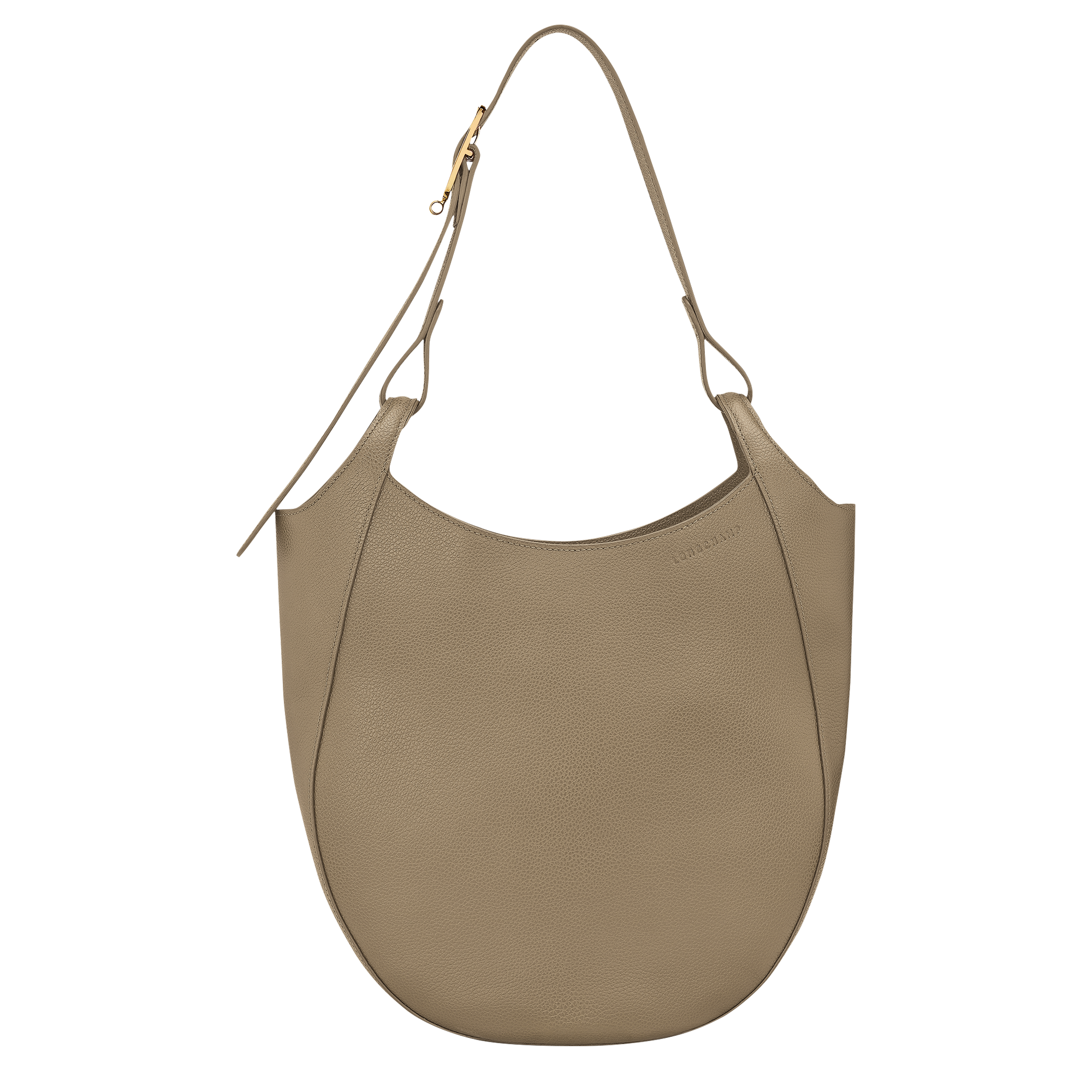 Le Foulonn&eacute; Hobo bag L, Lichen
