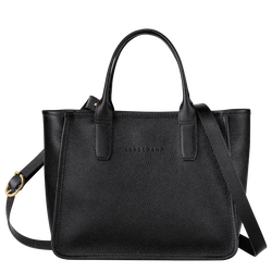 Le Foulonné M Tote bag , Black - Leather