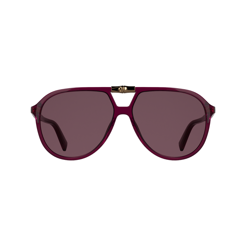 Sunglasses , Burgundy - Plant Based Resin  - View 1 of  2