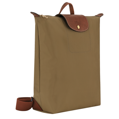 Le Pliage Original M Backpack , Olive - Recycled canvas