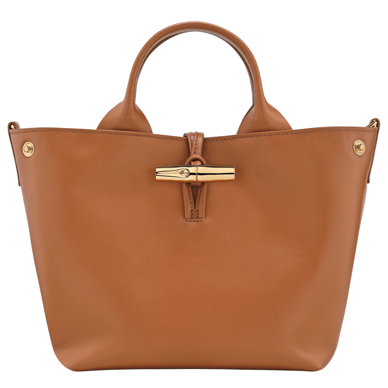 Le Roseau S Handbag , Cashew - Leather  - View 5 of  7