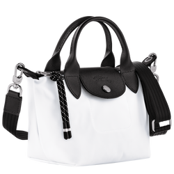 Le Pliage Energy XS Handbag , White - Recycled canvas