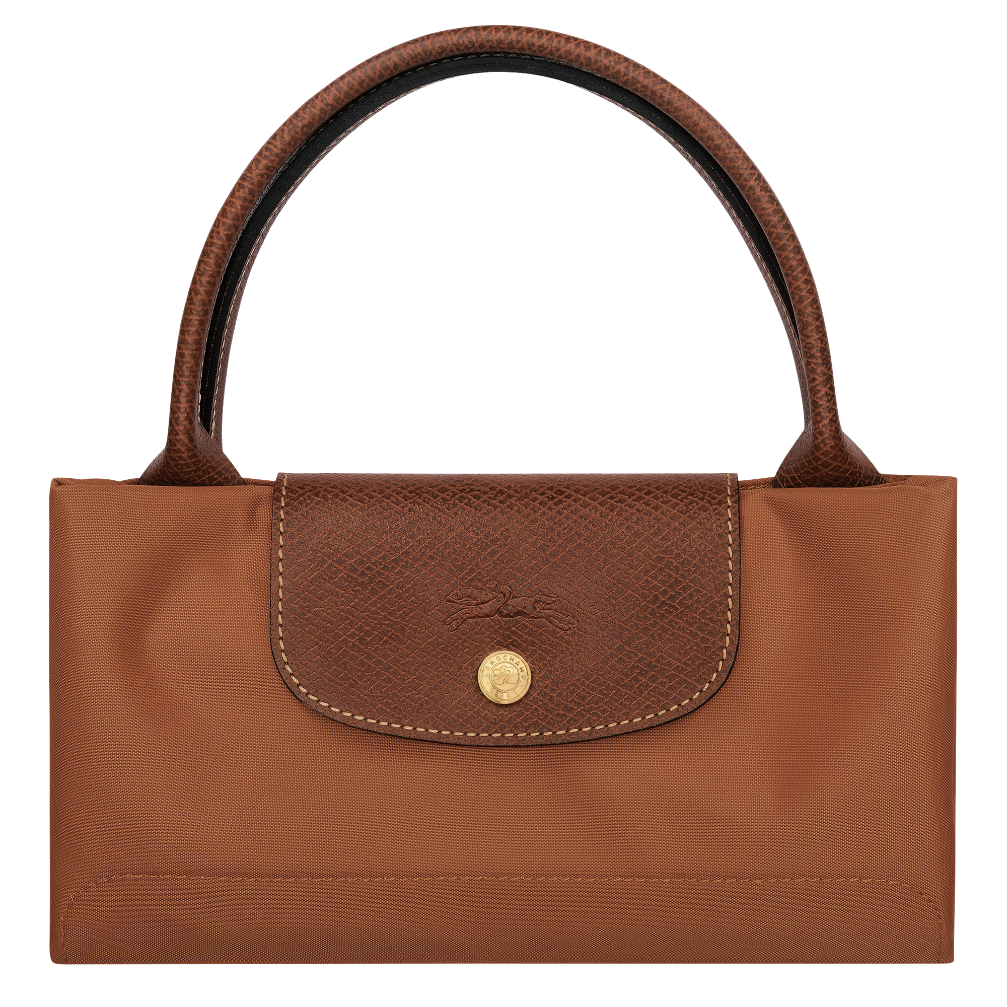 Le Pliage Original Handbag M, Cognac