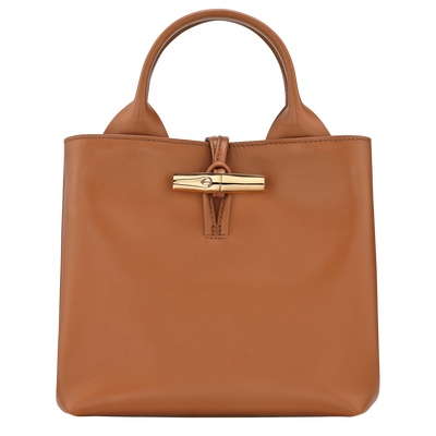 Le Roseau S Handbag , Cashew - Leather