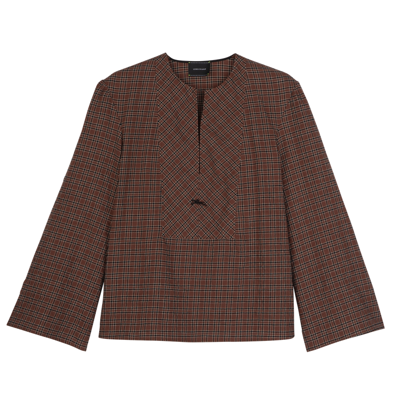 Blouse , Cashew - Jacquard cotton  - View 1 of  5