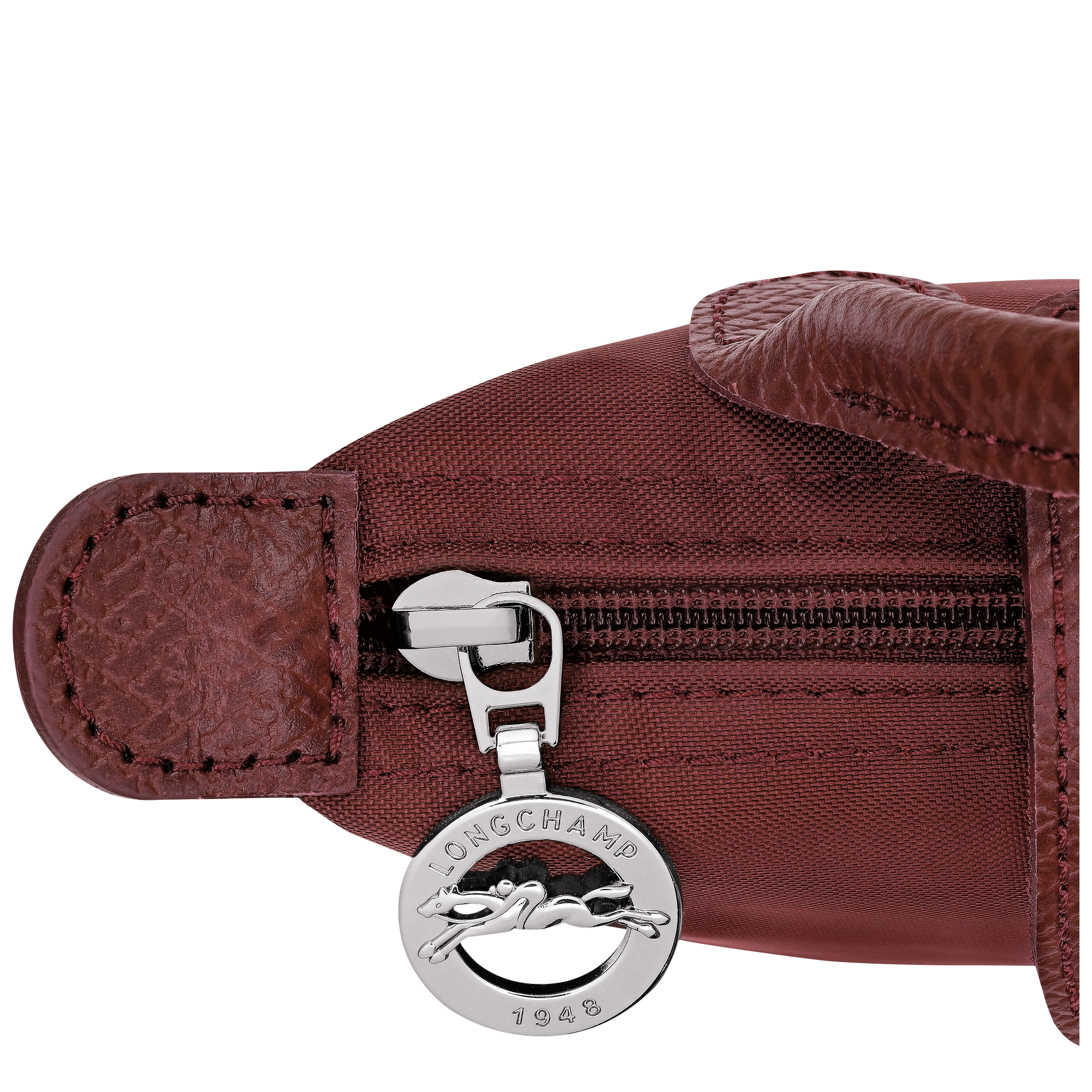 Le Pliage One Pouch, Burgundy