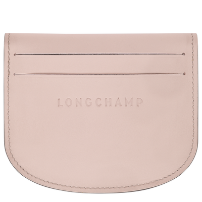 &Eacute;pure Card holder , Petal Pink - Leather
