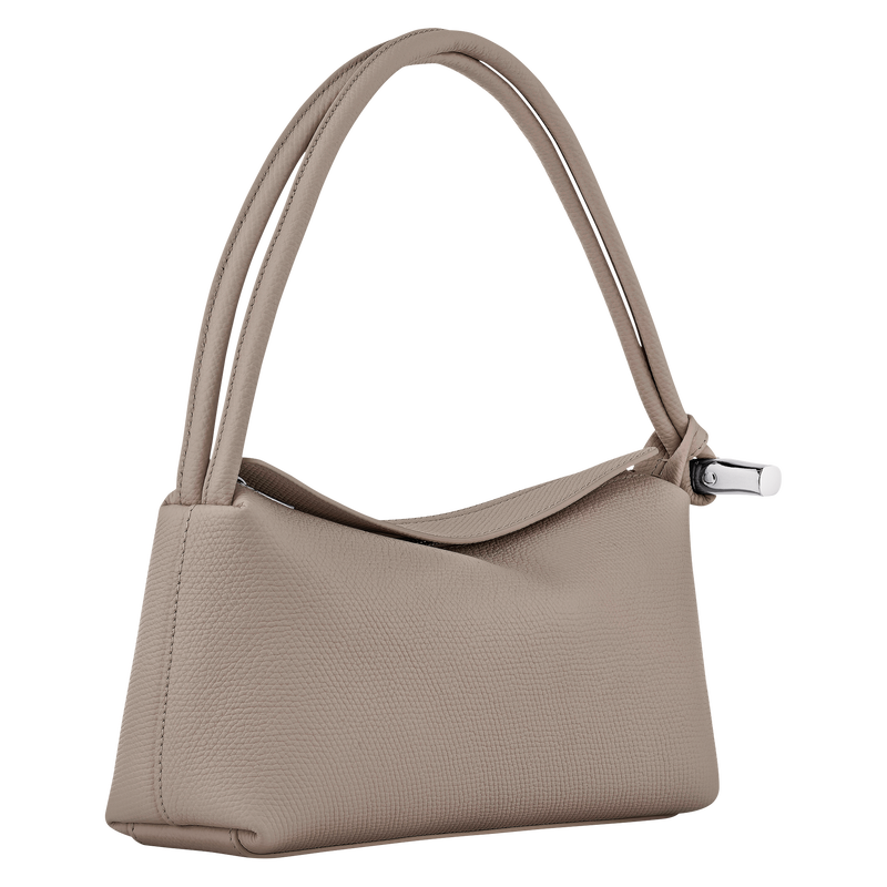 Le Roseau M Shoulder bag , Clay - Leather  - View 3 of  6