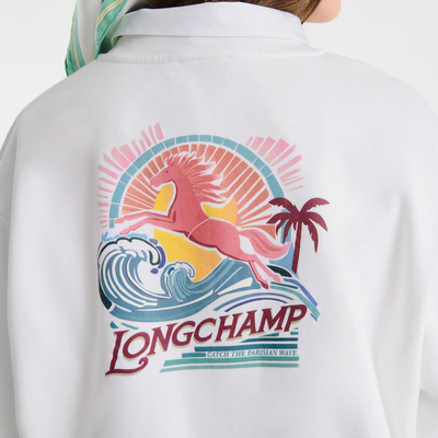 null Sweatshirt, White