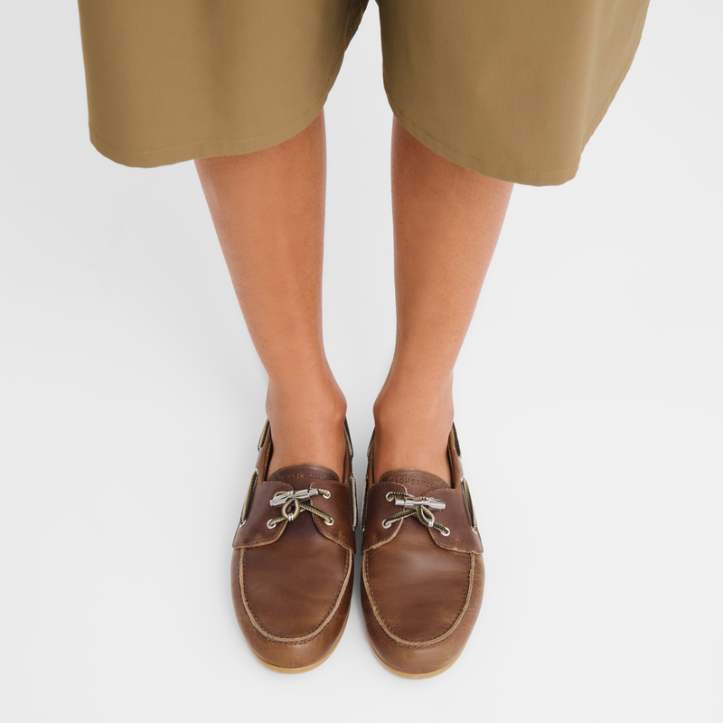 Longboat Loafer , Cognac - Leather  - View 2 of  5