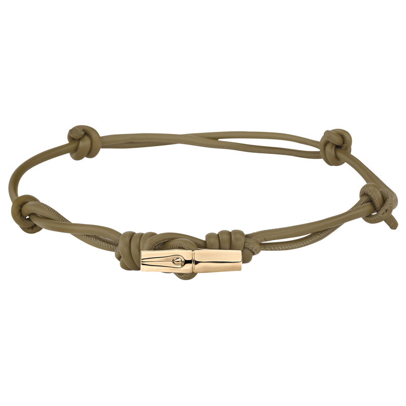 Le Roseau Ladies' belt , Olive - Leather  - View 1 of  3