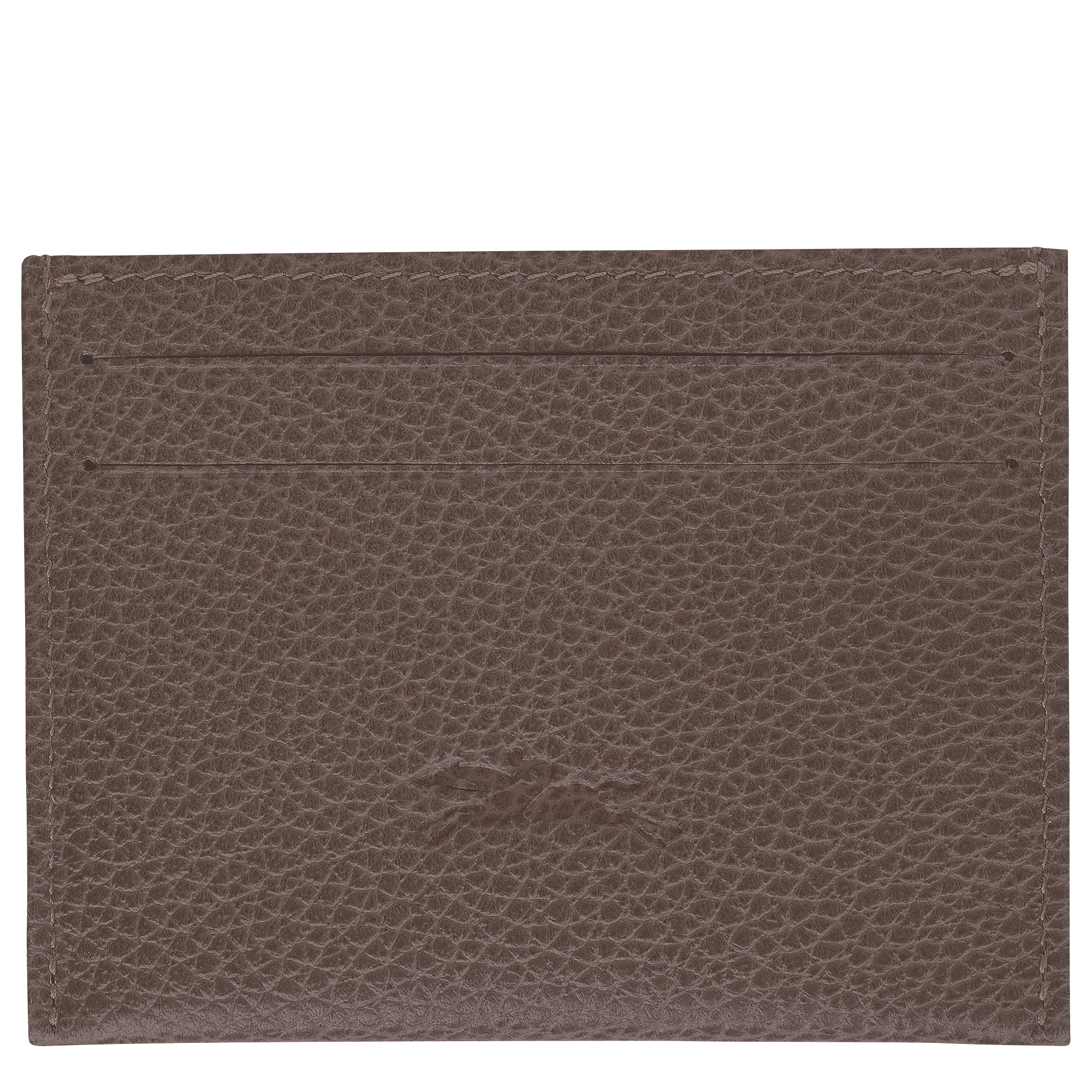 Le Foulonn&eacute; Card holder, Taupe