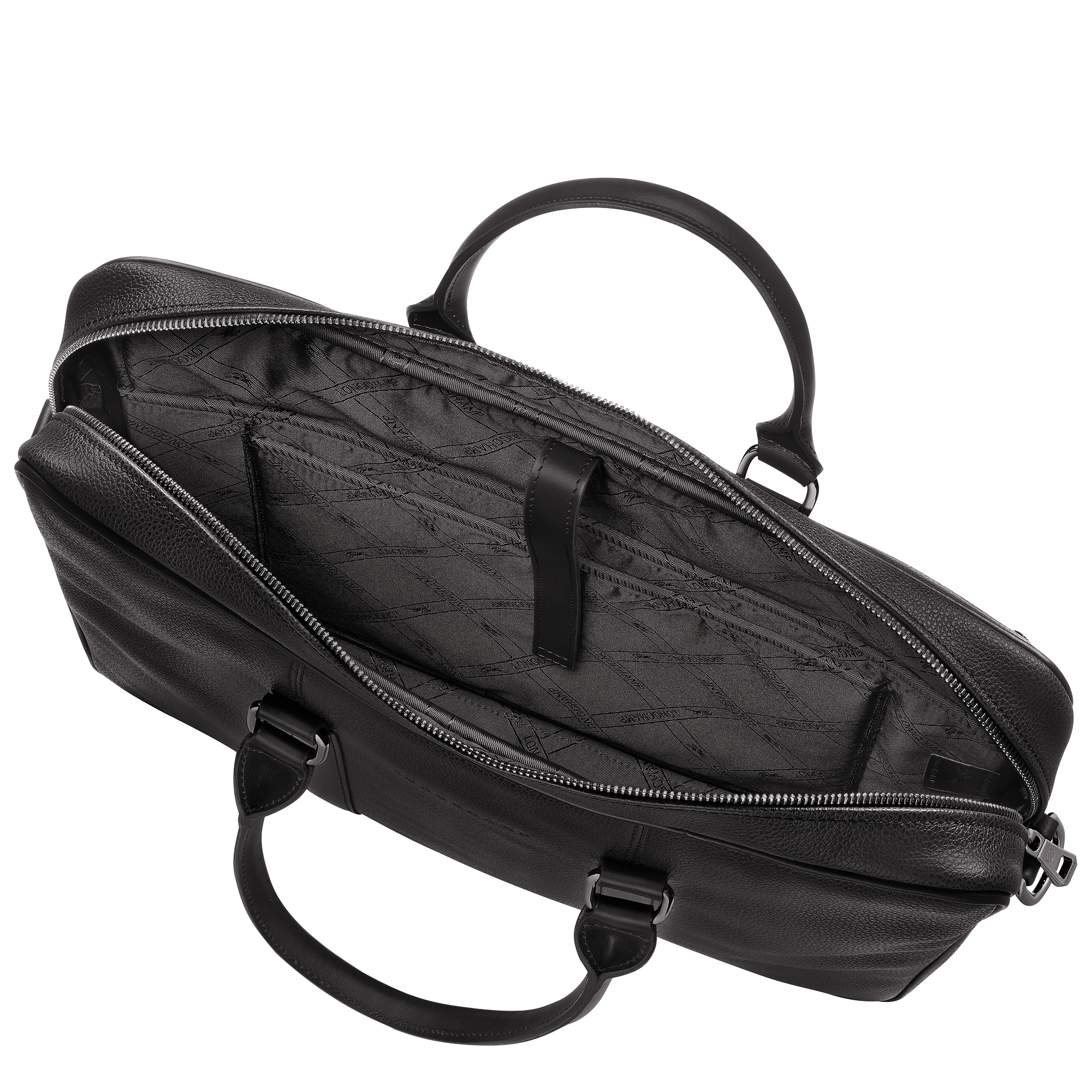 Le Foulonn&eacute; Briefcase S, Black