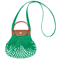 Le Pliage Filet XS Mesh bag , Green - Canvas