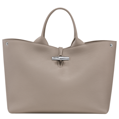 Le Roseau L Handbag , Clay - Leather