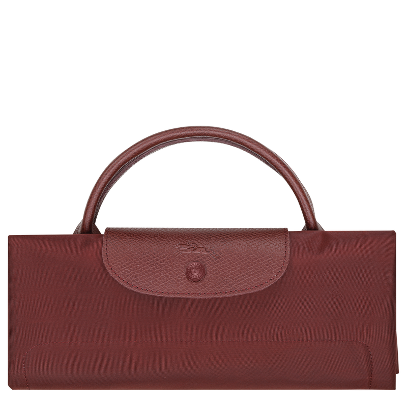 Le Pliage One M Travel bag , Burgundy - Canvas  - View 6 of  6