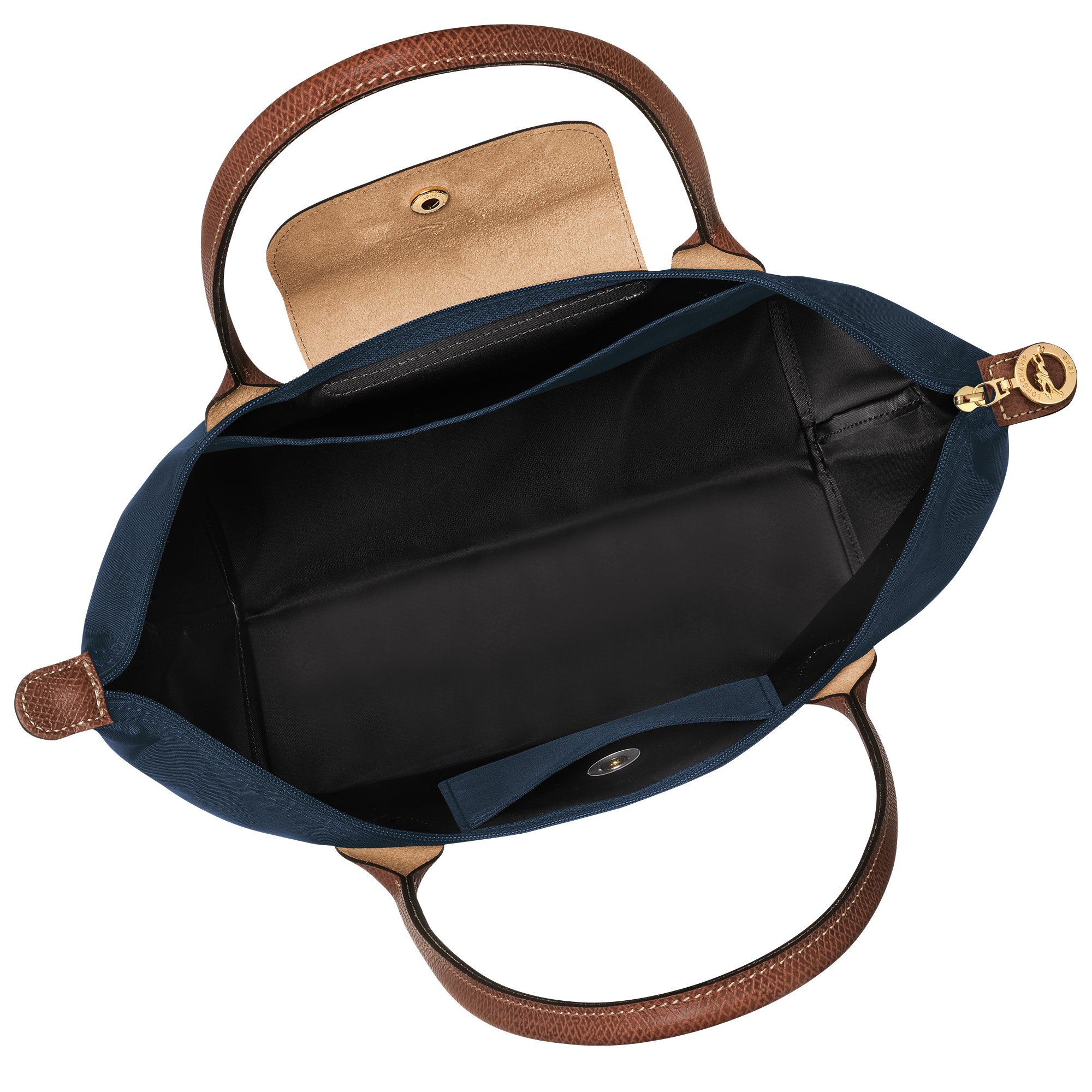 Tote bag M, Navy - View 5 of 
        6 - zoom in Le Pliage Original Tote bag M, Navy