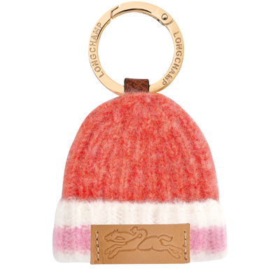 Le Pliage Collection Key ring , Coral/Pink - Canvas