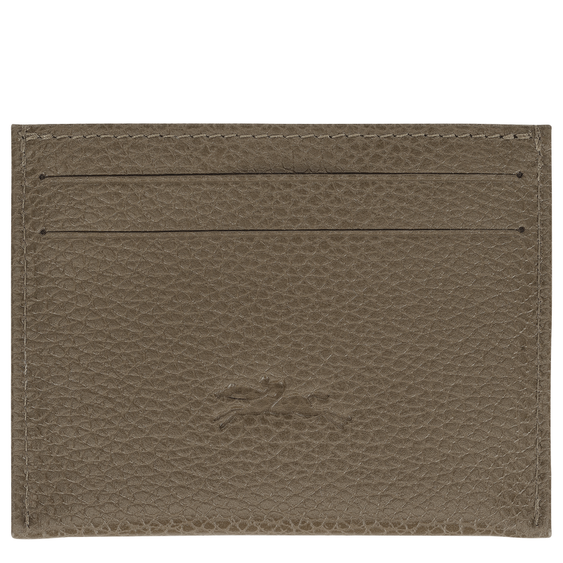 Le Foulonn&eacute; Card holder , Caper - Leather  - View 2 of  2