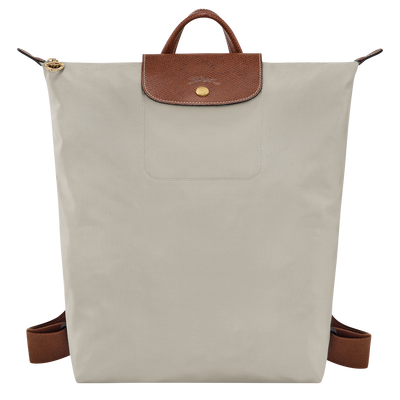 Le Pliage Original M Backpack , Pebble - Recycled canvas