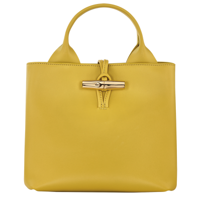 Le Roseau S Handbag , Ginger - Leather