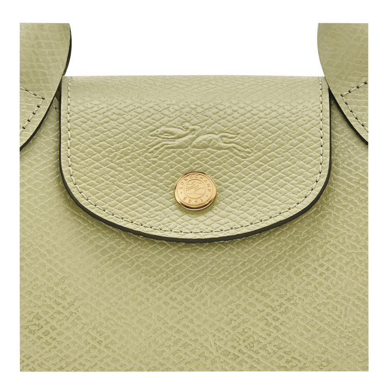 &Eacute;pure XS Tote bag , Almond Green - Leather  - View 6 of  6