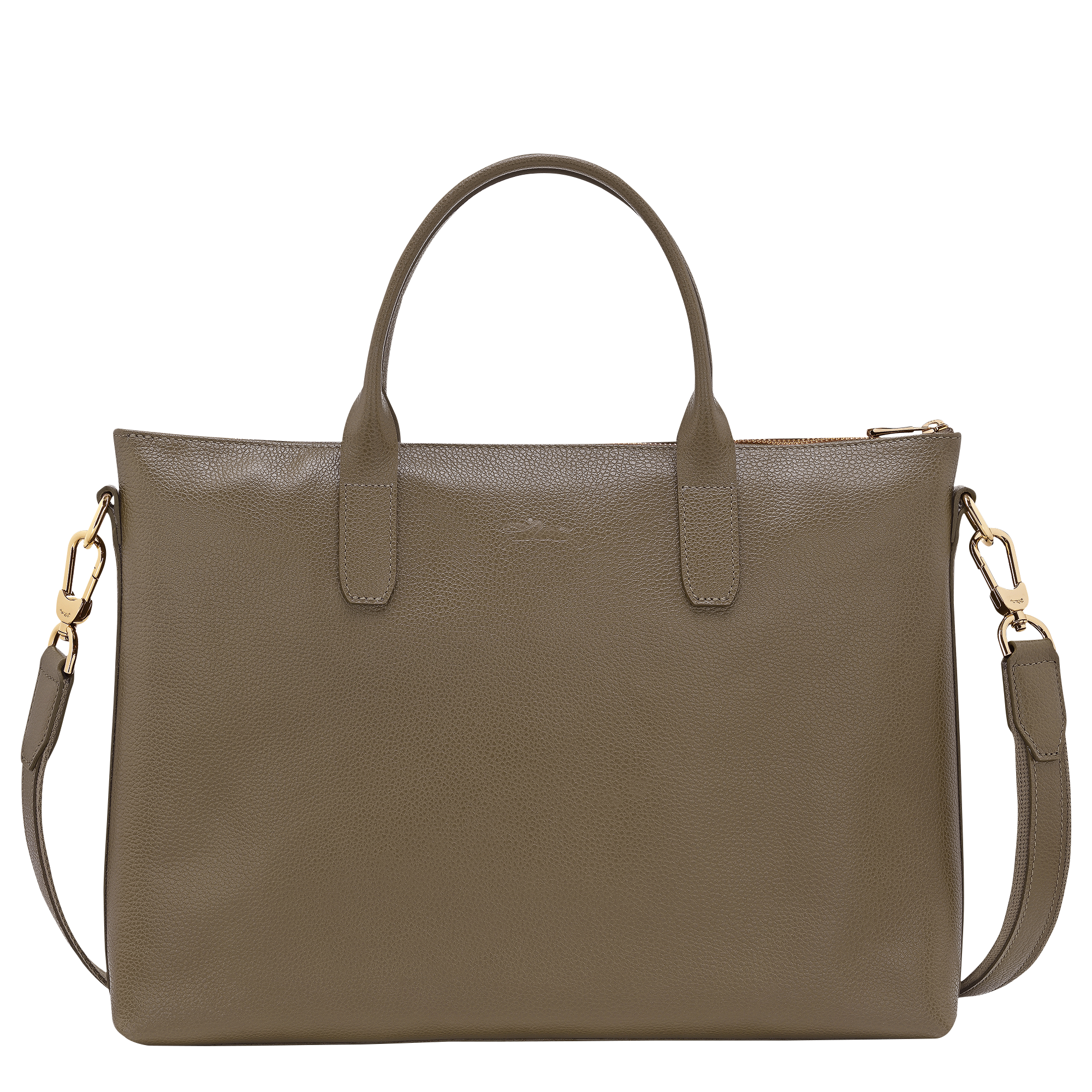 Briefcase S, Caper - View 4 of
5 - zoom in Le Foulonné Briefcase S, Caper
