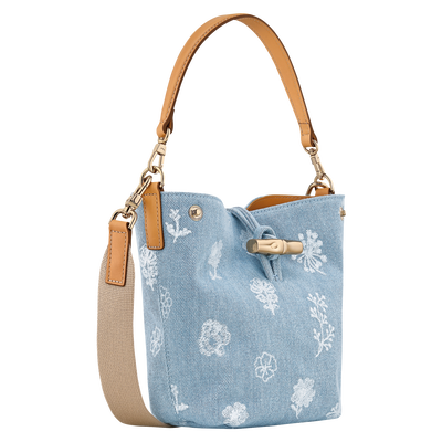 Le Roseau Bucket bag XS, Sky Blue