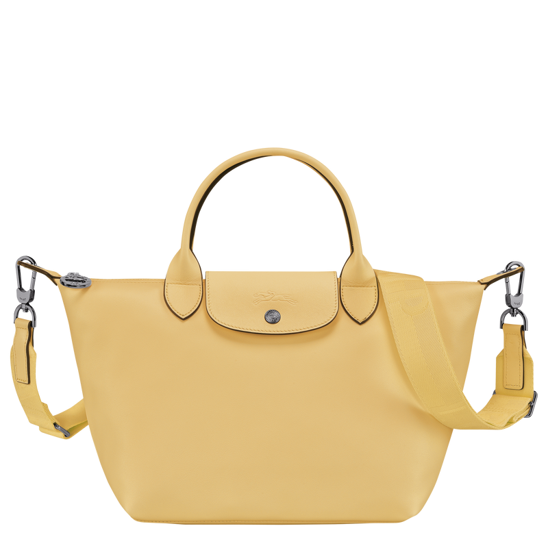 Mustard longchamp bag store