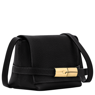 Le Smart S Crossbody bag , Black - Leather