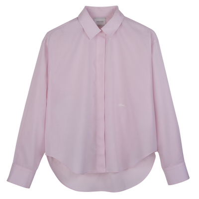 Shirt , Pink - Chambray