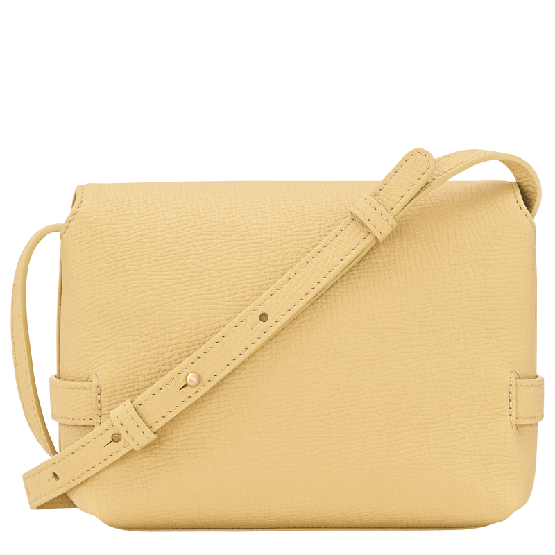 Le Smart S Crossbody bag , Hay - Leather  - View 4 of  6