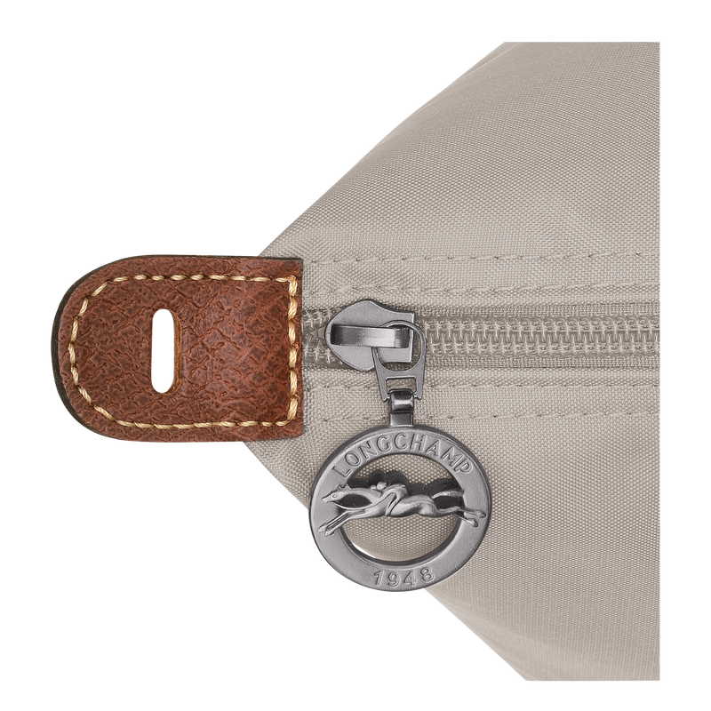 Le Pliage Original L Travel bag , Pebble - Recycled canvas  - View 6 of  7