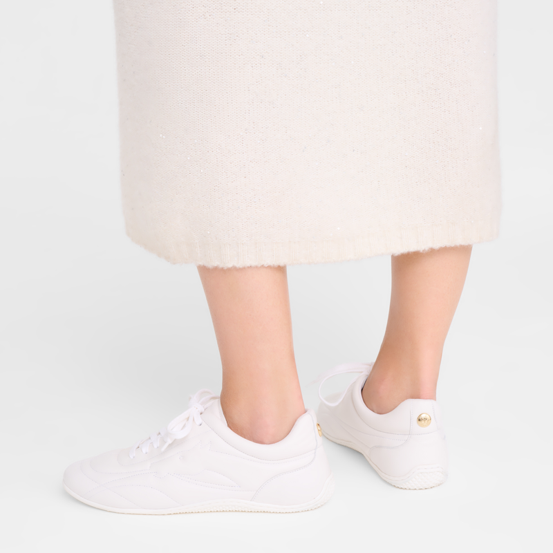 On-The-Go Sneakers , White - Leather  - View 7 of  7
